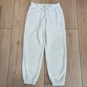 Puma Cream Jogger Pants